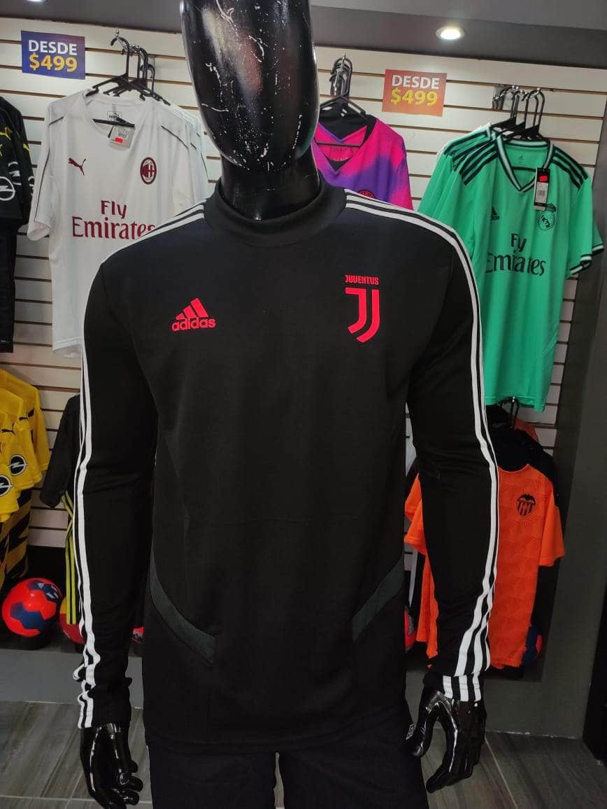 Sudadera Juventus Adidas Negra SoccerSportMx | Deportiva