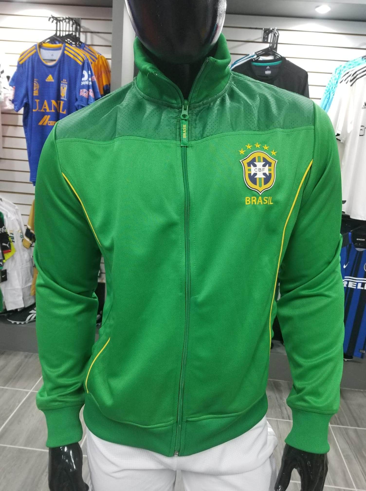 Sudadera Brasil Verde | Soccer Sport Mx | Tienda Deportiva
