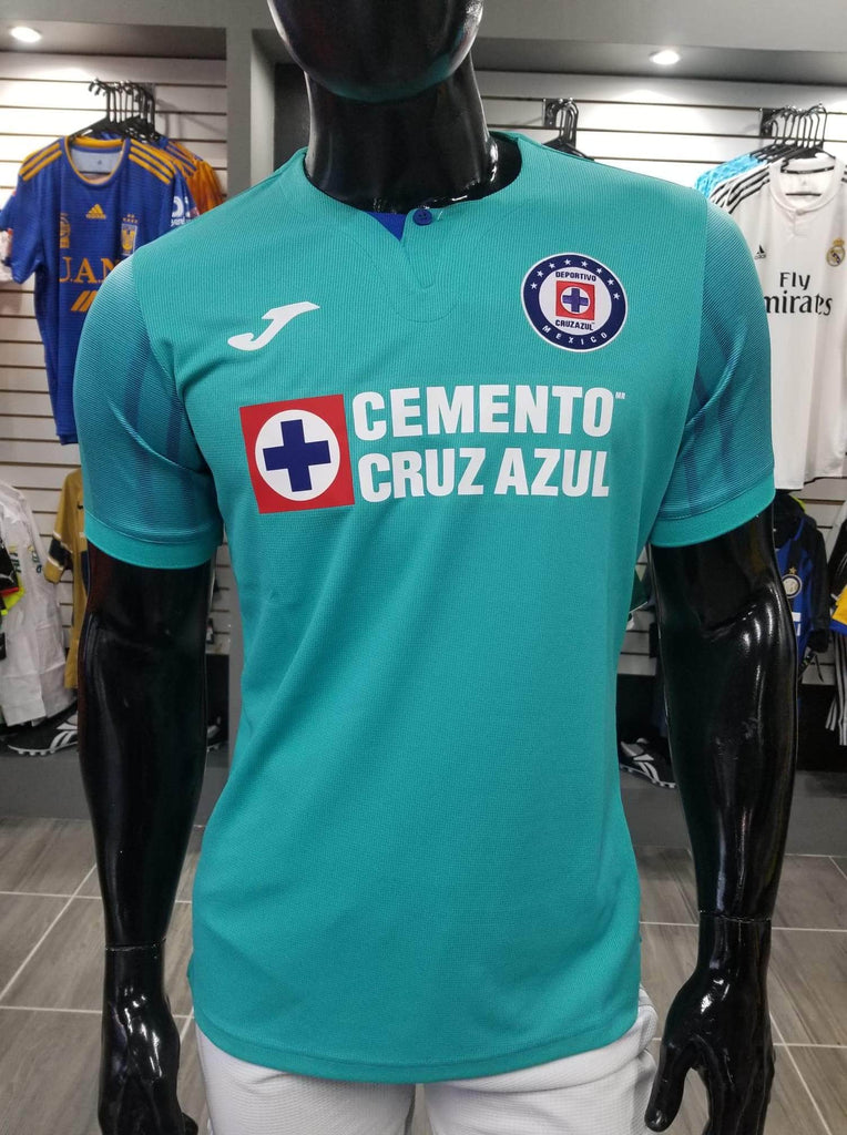  Joma Camiseta Cruz Azul Third Hombre Verde Aguamarina/Blanco  19/20 : Deportes y Actividades al Aire Libre