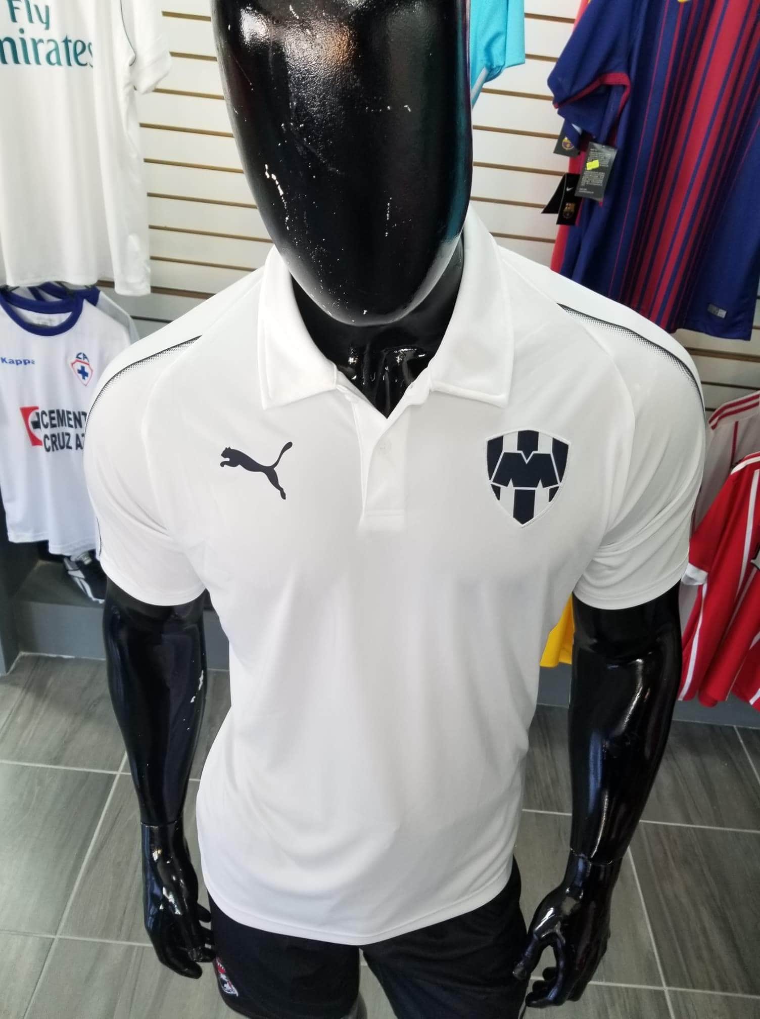 Camisa Monterrey Blanca | Soccer Sport Mx | Tienda Deportiva SoccerSportMx | Tienda Deportiva
